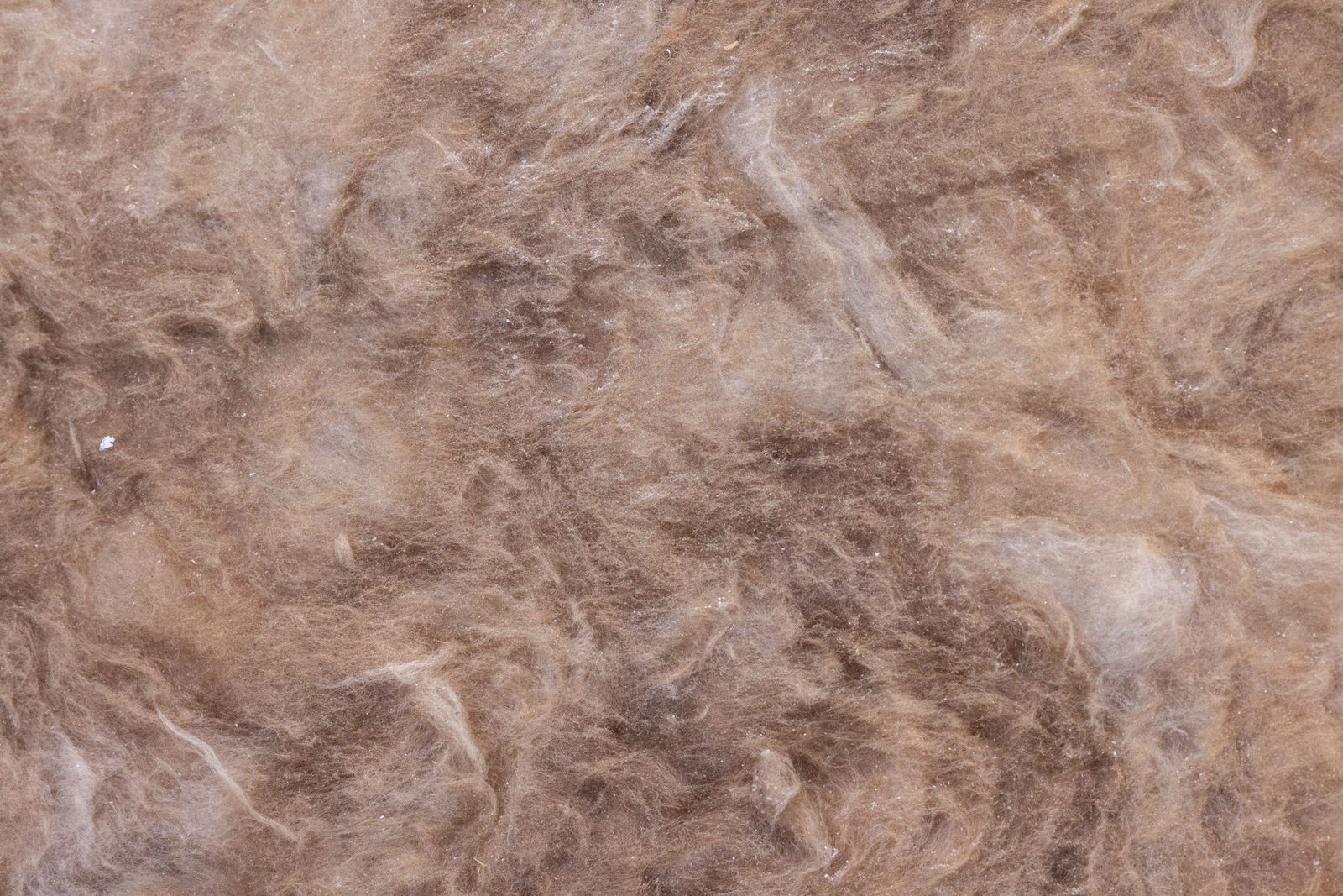 Mineral wool loft insulation texture close-up
